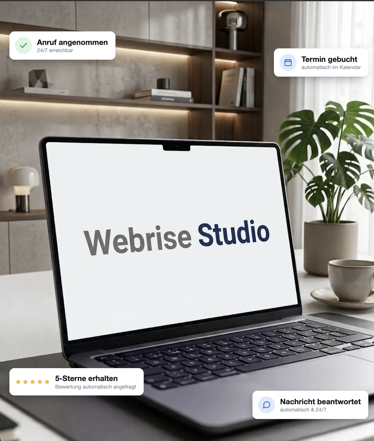 Webrise Studio – Smarte Systeme für Handwerker